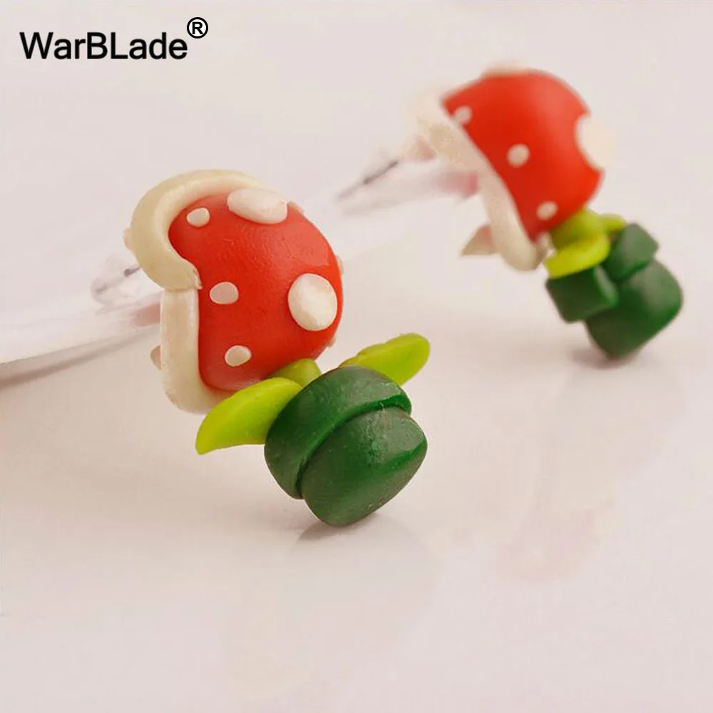 WarBLade 10 пар 3D серьги-гвоздики в виде собаки Мода ручная работа Полимерная глина крокодил, динозавр серьги-кошки для женщин ювелирные изделия