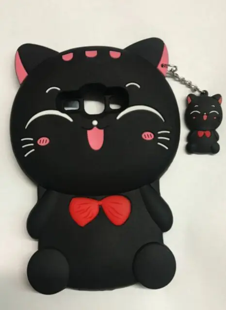 Чехол для samsung J1 3D мультяшный Кот кролик Минни Единорог бутылка сова кошка мягкий чехол s для samsung Galaxy J1 J120 - Цвет: 17