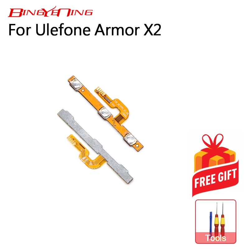 BingYeNing новый оригинальный основной для Ulefone Armor X2 включение/выключение питания +
