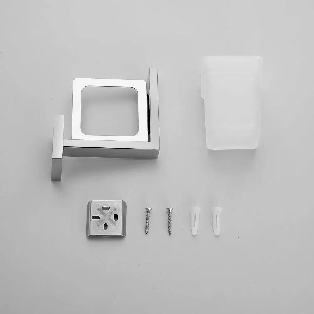 SUS 304, нержавеющая сталь, набор аксессуаров для ванной комнаты, хромированный полированный держатель для зубных щеток, держатель для бумаги, держатель для полотенец, аксессуары для ванной комнаты