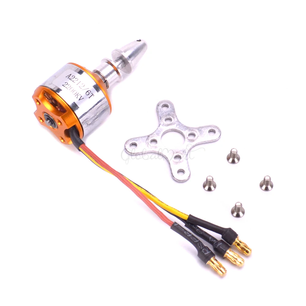 XXD A2212 2212 2200KV 6T бесщеточный мотор Outrunner 2 3S для радиоуправляемых самолетов