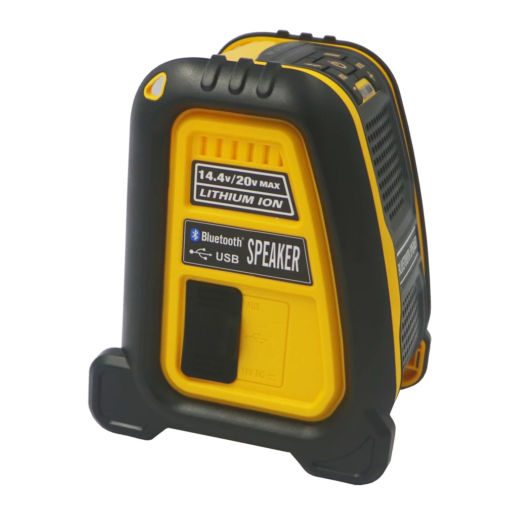 Литий ионный аккумулятор 18 в 14 4 Ач Bluetooth динамик для рабочего места Makita dewalt Milwaukee