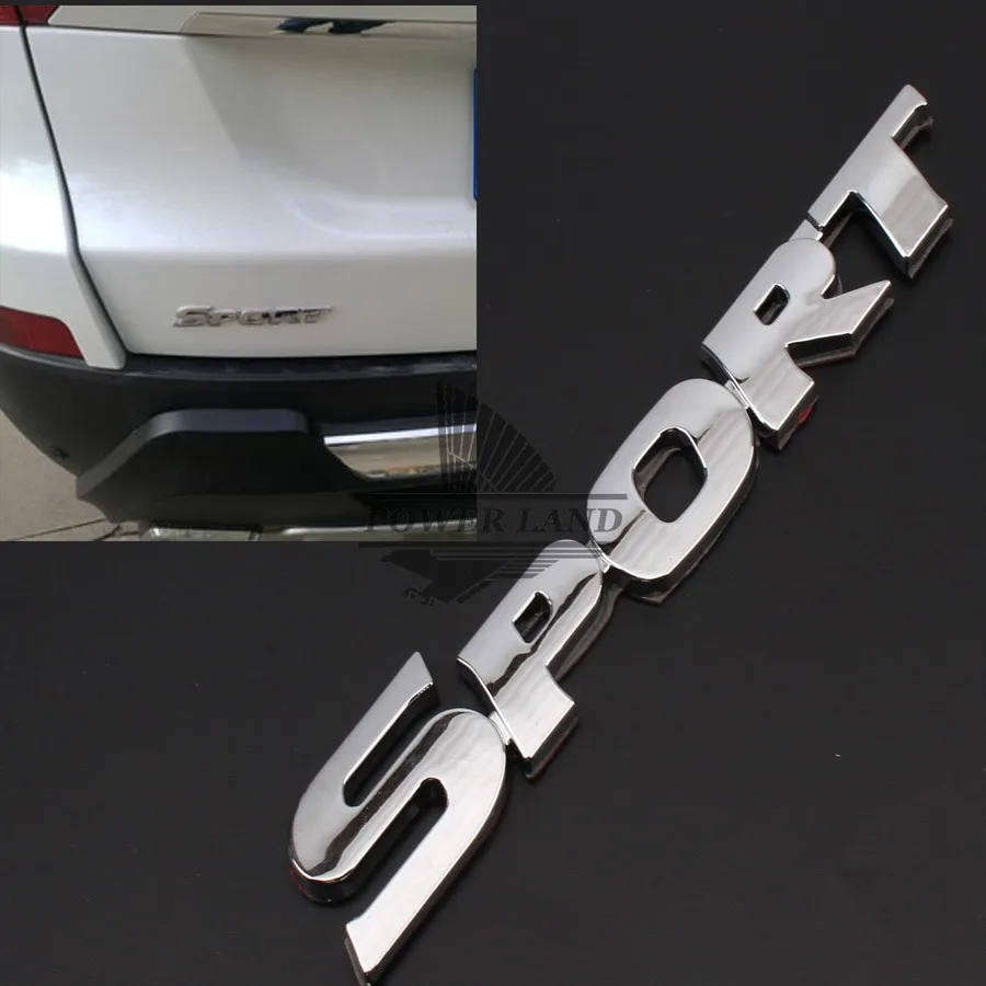 Автомобильный стайлинг 3D ABS хромированный логотип автомобильная наклейка