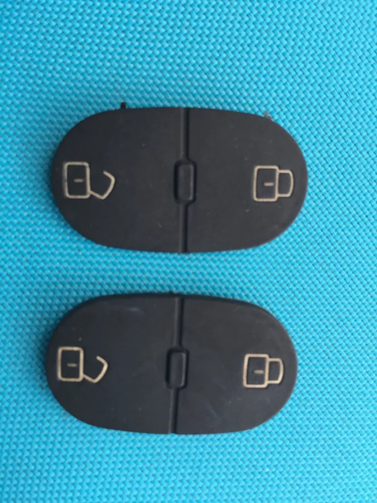 1Pc Of 2/3 Buttons Remote Key Shell Rubber Pad For vwa Flip Case Audi Blank Car Accessories Auto Parts Hot Selling | Автомобили и