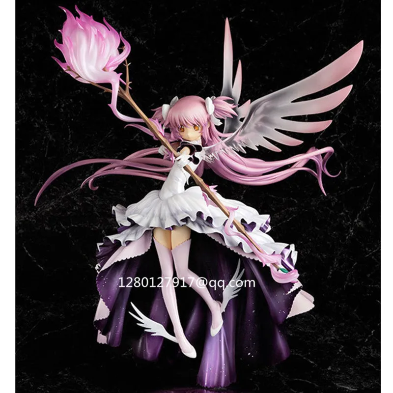 Аниме фигурки Puella magoka Kaname Madoka Mahou Shoujo ПВХ коллекционные модели игрушек 33 см