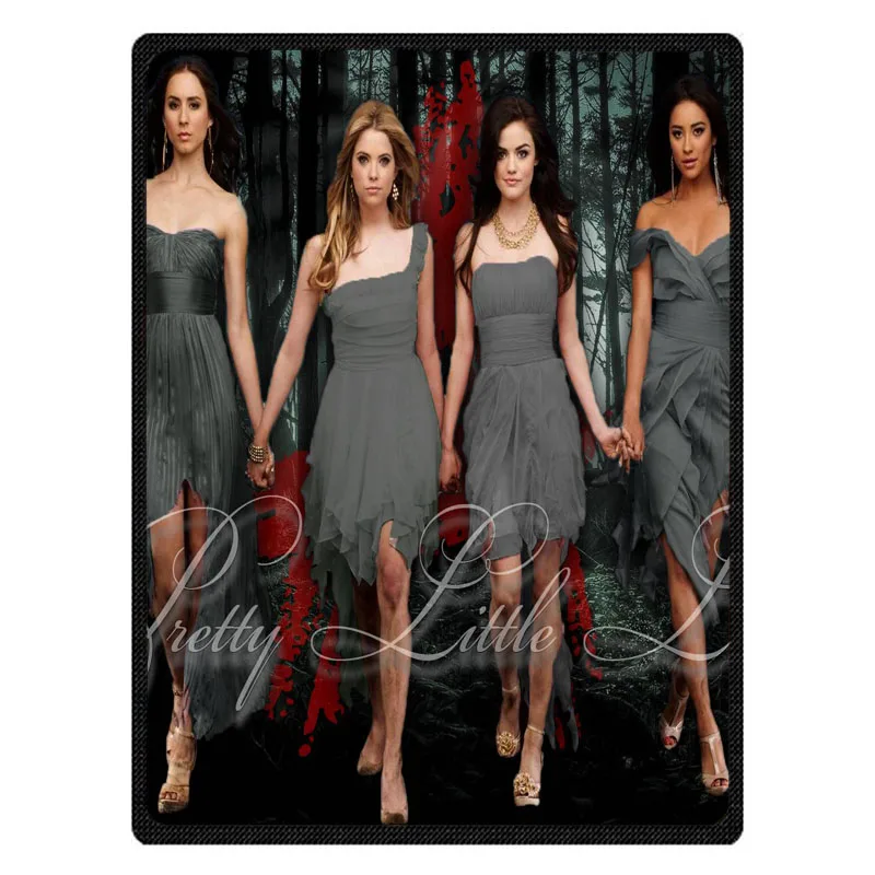 Детское дорожное одеяло pretty little liars из кораллового флиса теплые зимние одеяла для