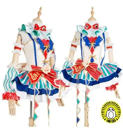 Lovelive! Honoka Kotori Umi Eli Nozomi Maki Rin Hanayo Nico awaken цирковое Платье Аниме Косплей Костюм - Цвет: Koizumi Hanayo
