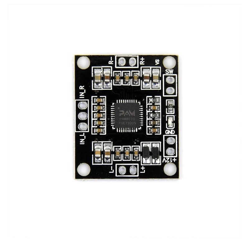 2*15 Вт PAM8610 цифровой двухканальный стерео аудио усилитель класс D маленький мини
