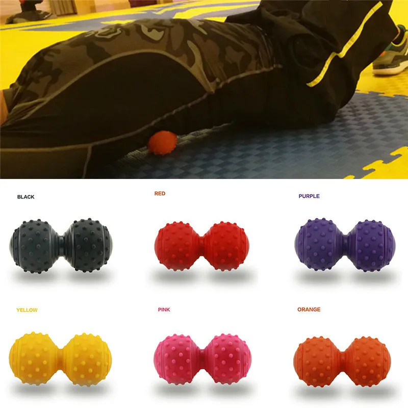 Myofascial релиз Массажный мяч триггер фитнес терапия Fascia массажер ролик Пилатес Йога