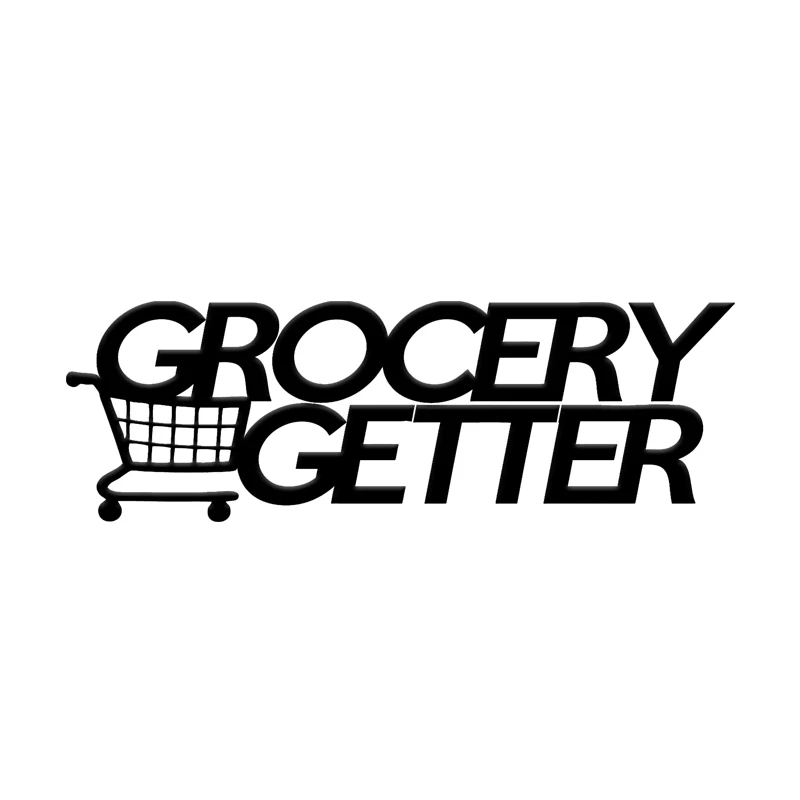 

Grocery Getter sticker wagon matrix road master Funny JDM decal