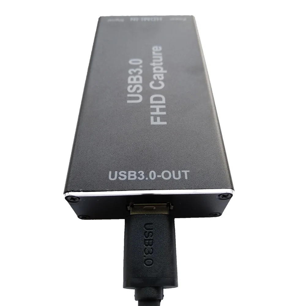 VC30 HDMI видеозахвата с USB3.0 устройство видеозахвата карты коробка, соответствует стандарту UVC/UAC, 720 P/1080/2 K HDMI вход