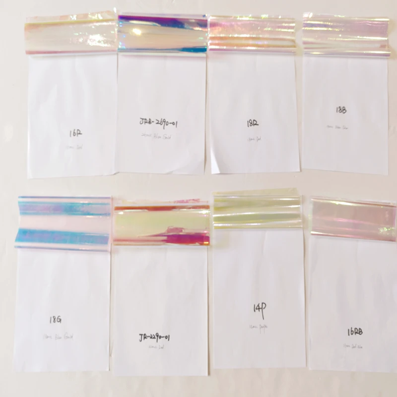

[24PCS] A4 Format Sample Angelina Fantasy Fasible Film for Fairy Angel Wings with 8 Color,3 pcs Per Color