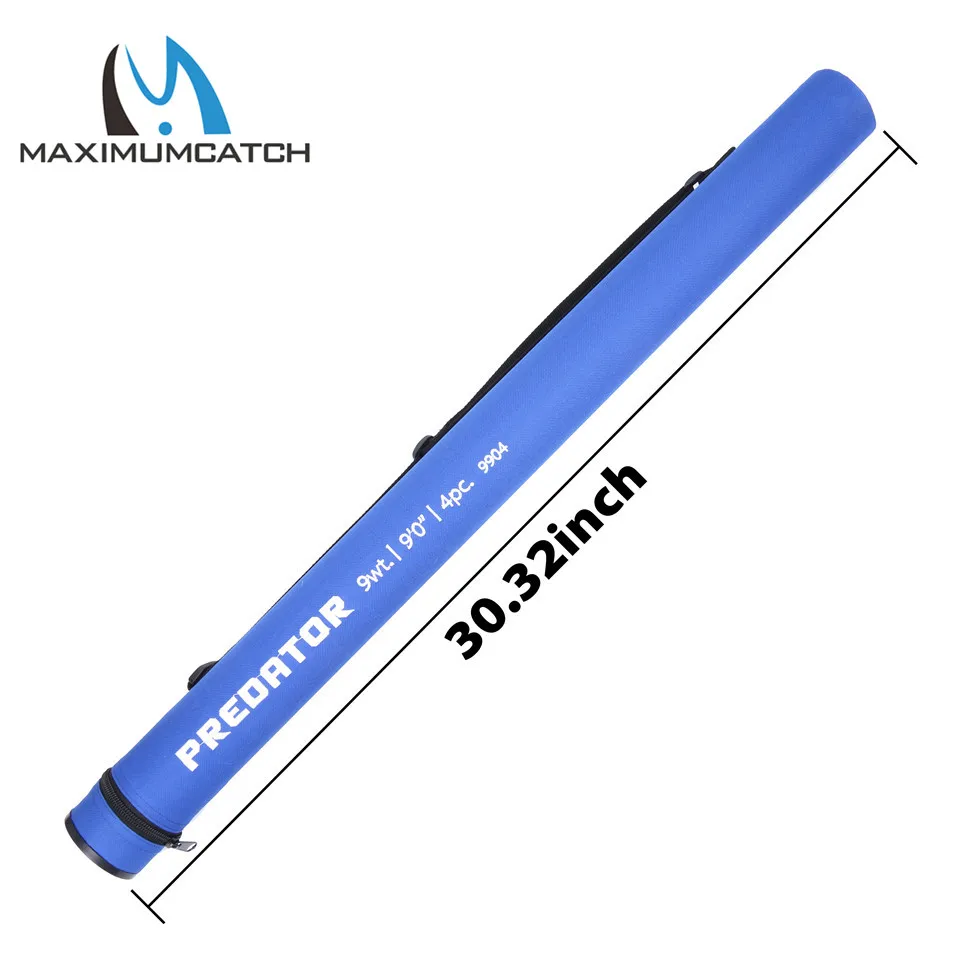 Maximumcatch Predator 9FT морская Удочка 8-12WT 4 секции 30T SK углеродная Водонепроницаемая удочка