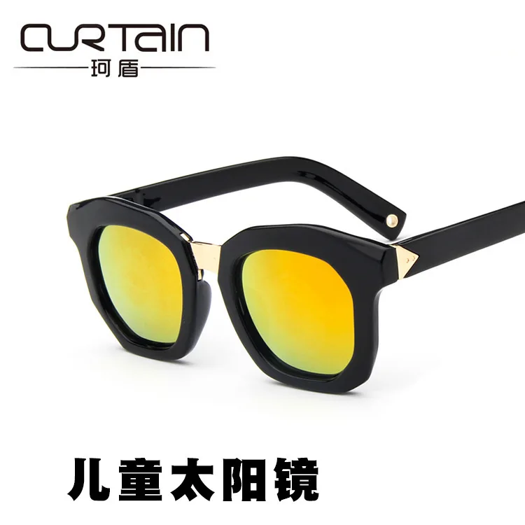 Занавески в большой квадратной оправе Детские камуфляжные солнцезащитные очки