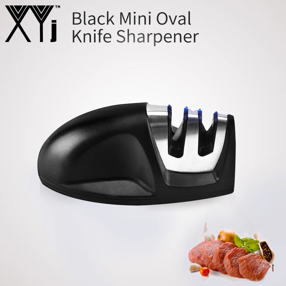 XYj бытовая точилка для ножей кухонные инструменты два этапа (алмаз и керамика)