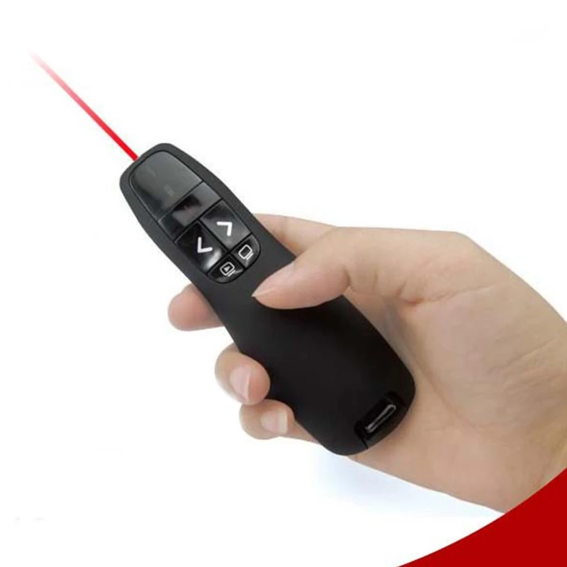 Черный 2 4 ГГц для Logitech Wireless Presenter R400 с красной указкой|presenter r400|presenter wirelesspresenter logitech