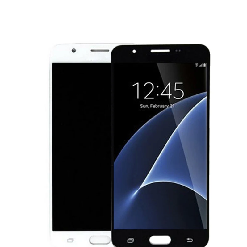 Новый ЖК дисплей запасные части для SAMSUNG Galaxy J7 Prime 2018 сенсорный экран дигитайзер