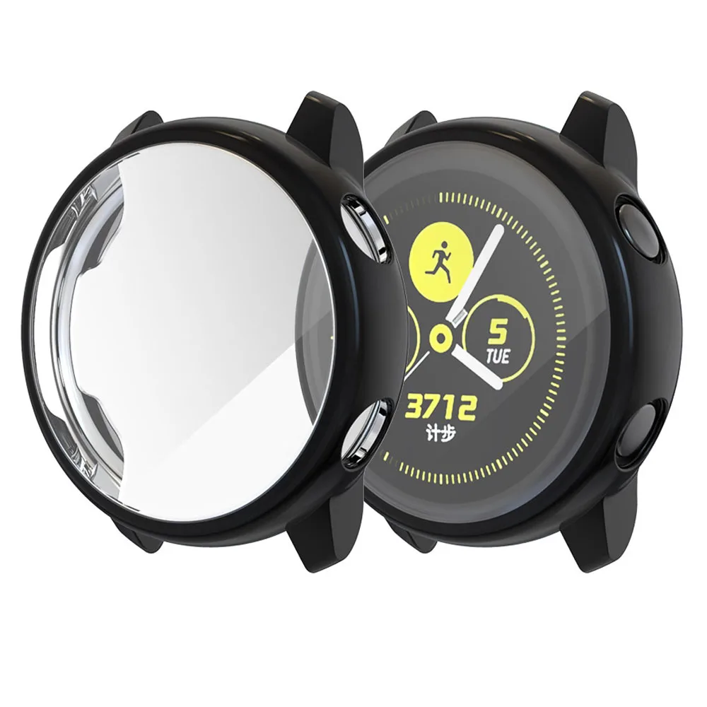 Защитный чехол для Samsung Galaxy Watch Active 2 1 защитный экрана 40 мм 44 легкий с полным