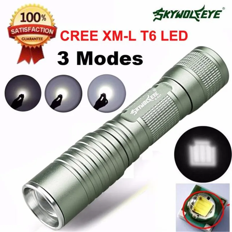 C3 велосипедный фонарь с фокусом 4000 люмен 3 режима XML T6 LED 14500/AA фонарик лампа