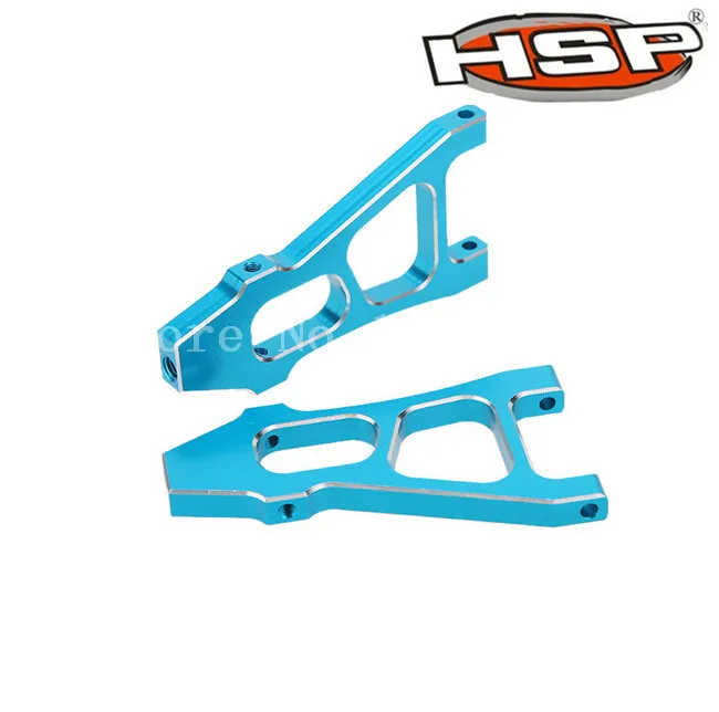 2 шт./лот HSP 188019 (08037) обновленные части синий алюминий передний нижний рычаг RC 1:10