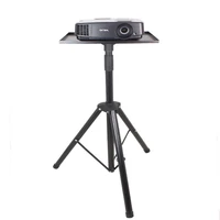 universal folding projector stand tripod with plate 39x29cm foam mat included speaker dvd holder laptop floor stand