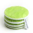 Для удаления макияжа ватный диск многоразовые бамбуковые волокна моющиеся круглые подушечки для лица и глаз косметический инструмент Maquiagem портативный