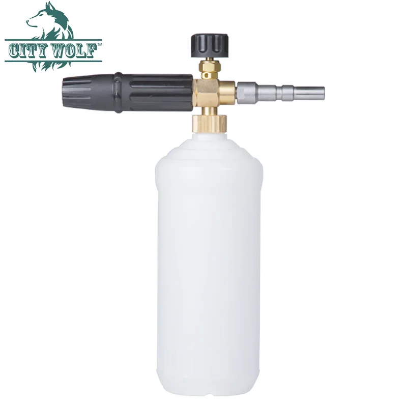 

City Wolf wholesale car washer snow foam lance soap bottle for Interscol Huter high pressure washer car accessory