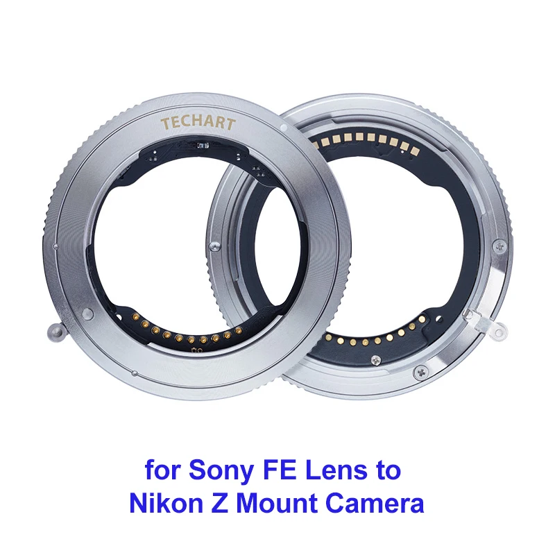 Адаптер для камеры TECHART с автофокусом и креплением на объектив Sony FE Nikon Sigma F