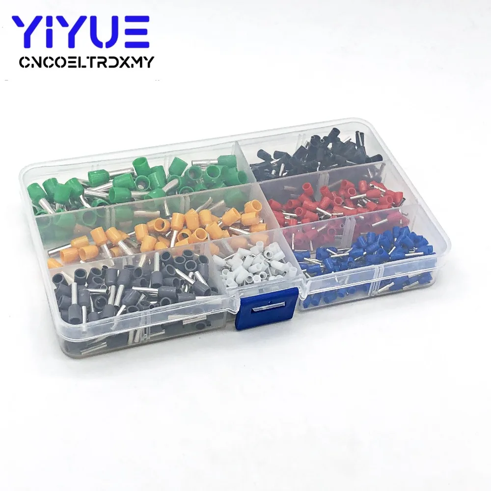 ОБЖИМНАЯ трубка для медного провода 600 шт. соединитель лопатка изолированный