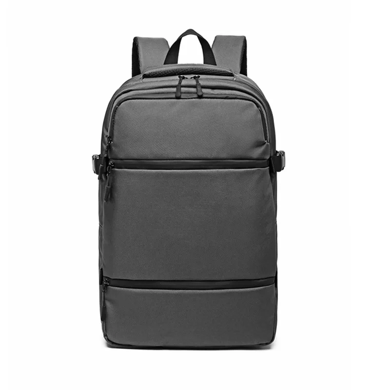 OZUKO, новинка, повседневный мужской рюкзак для подростка, 15,6 дюймов, рюкзаки для ноутбука, мужской модный Школьный рюкзак, мужские дорожные сумки, Mochilas - Цвет: gray