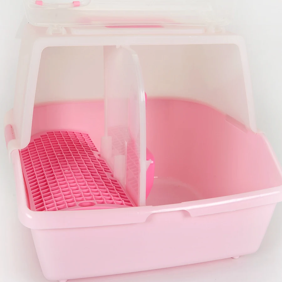 Пластиковые постельные принадлежности для кошек Туалетные лотки мелких