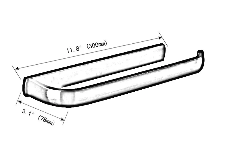 Настенный Черный латунный держатель для полотенец mba187 | Обустройство дома