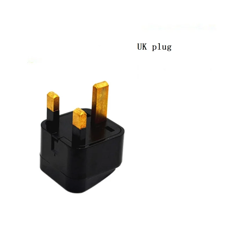 UK plug 1 шт. Универсальный адаптер с вилкой US, UK, AU, EU, Italy, Swiss, для путешествий, настенное зарядное устройство переменного тока, розетка, адаптер, конвертер, 2/3Pin разъем - Цвет: UK plug