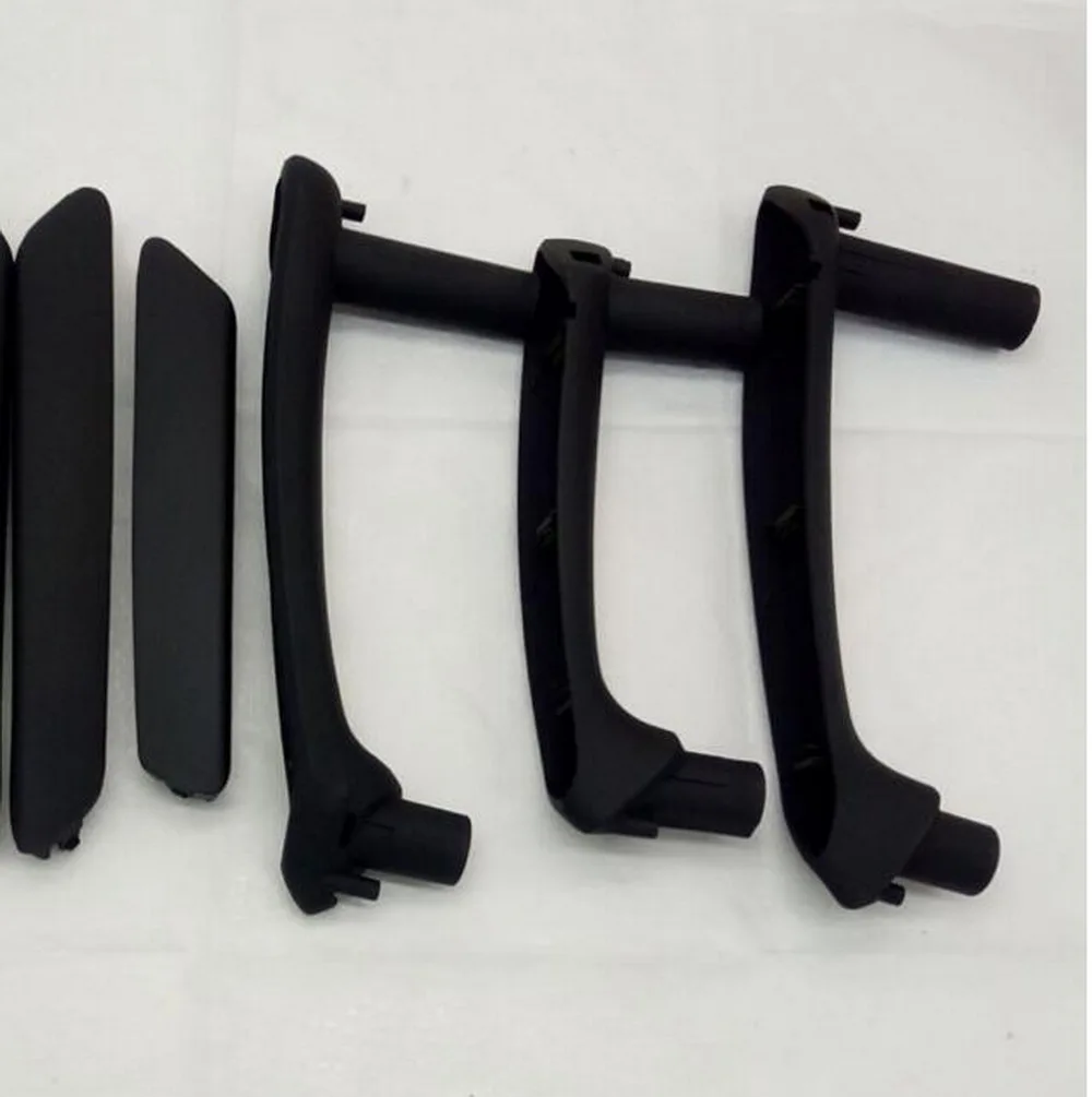 3pcs Black Interior Door Pull Grab Handle With Trim Cover For VW Passat B5 1998-2005 3B4867372 3B0 867 180 A 3B0867180A | Автомобили и