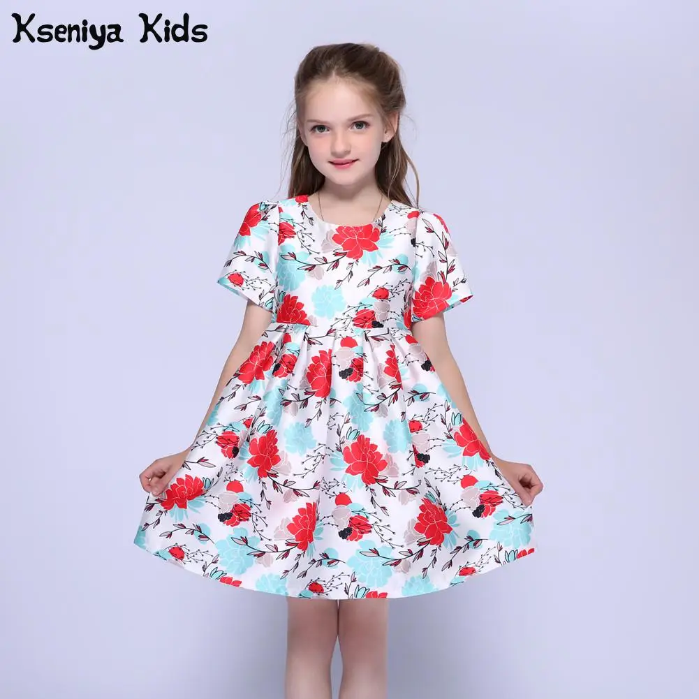 kseniya kids платье для девочки платья девочек одежда подростков бальное детские