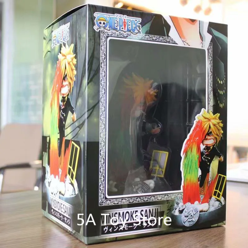 

Anime One Piece Diable Jambe Vinsmoke Sanji Statue PVC Action Figure Collectible Model Toys Doll