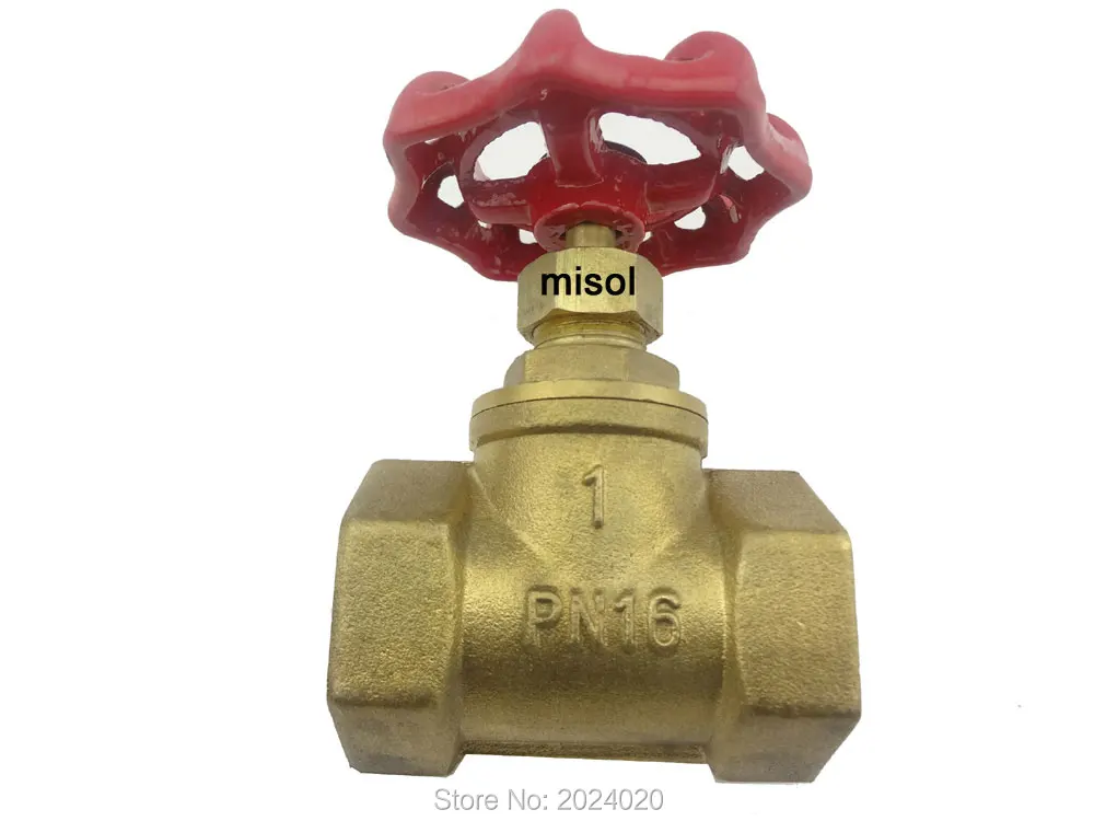 1 шт латунный запорный клапан G1 &quotDN25(BSP) для труб и сантехнических работ |