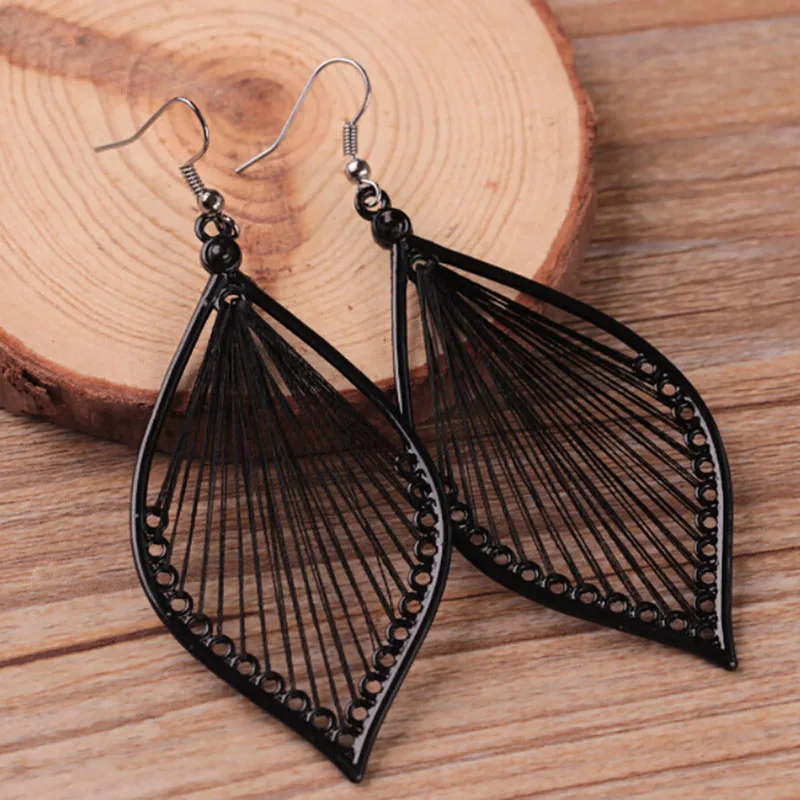 

Серьги-гвоздики женские из сплава, 7 см х 4 см, 1 пара