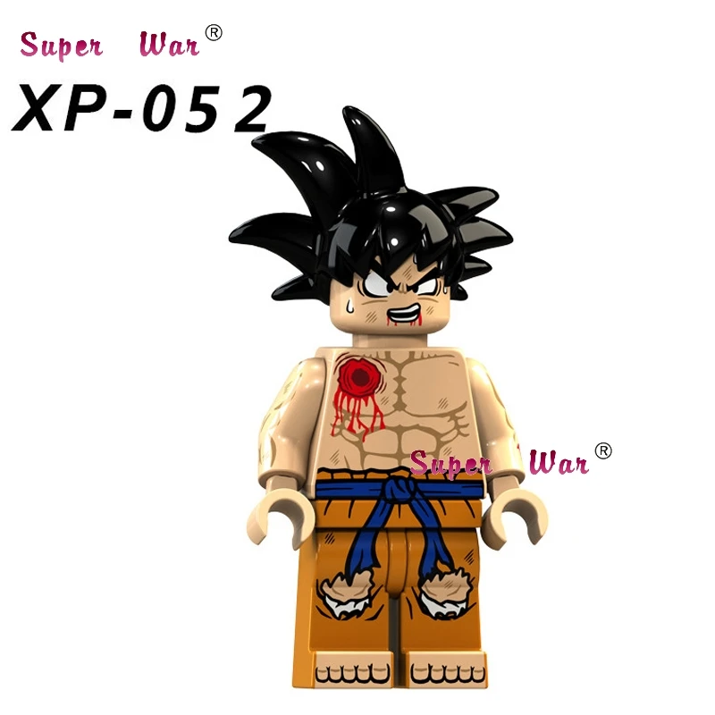 XP052 Один строительный конструктор Super Mario Bros Luigi Dragon Ball Z Torankusu мультфильм серии модель кирпич детские игрушки для детей - Цвет: XP052