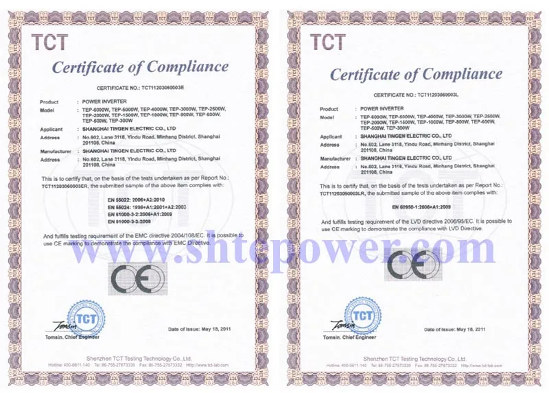 Инвертор немодулированного синусоидального сигнала 2000 Вт/2 кВт 12 В постоянного