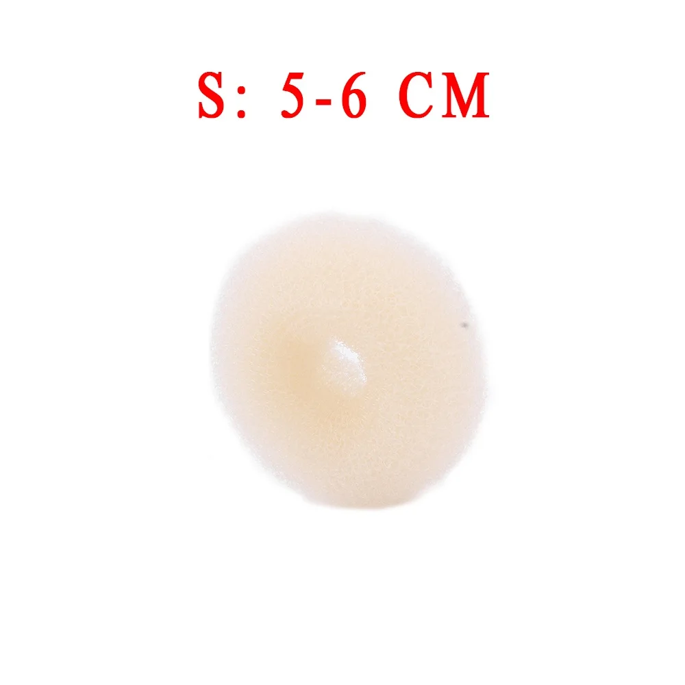 Beige s 1 шт., Пончик, стайлер для волос, Модный женский, волшебный формирователь, Пончик, кольцо для волос, булочка, аксессуары, инструмент для укладки, аксессуары для волос - Цвет: Beige s