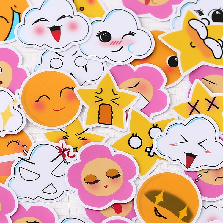 40 шт. креативная Милая самодельная наклейка для скрапбукинга с лепестками