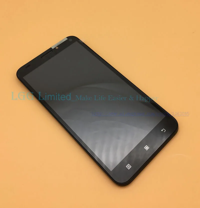 Оригинальный ЖК дисплей для Lenovo A916 сенсорный экран дигитайзер с рамкой Запасная