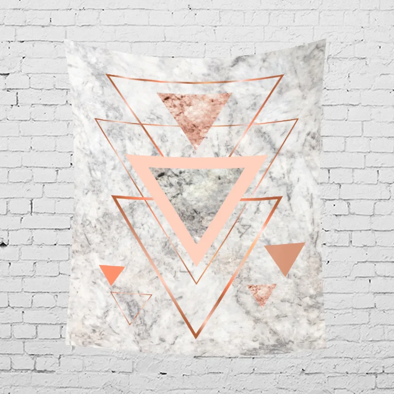 TOX гобелен под мрамор Геометрия МАНДАЛА ГОБЕЛЕН настенный Бохо декор украшения