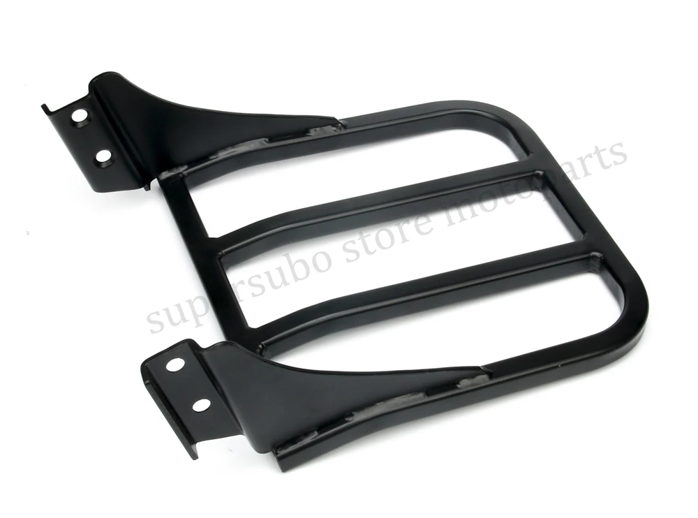 Черная подкладка на спинку для мотоцикла harley Sportster XL 04 17 Dyna 06 17|luggage rack for harley|sissy bar