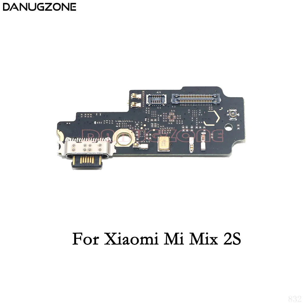 For Mi Mix 2S Usb зарядная док-станция Разъем Порт Разъем зарядная плата гибкий кабель для Xiaomi mi Max 2 3 Pad 1/mi x 2 2S - Цвет: For Mi Mix 2S