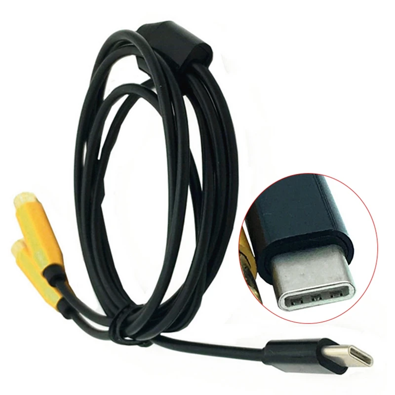 MOOL Двойной Rca разъем типа C Usb сигнал видео Av аудио кабель Соединительный