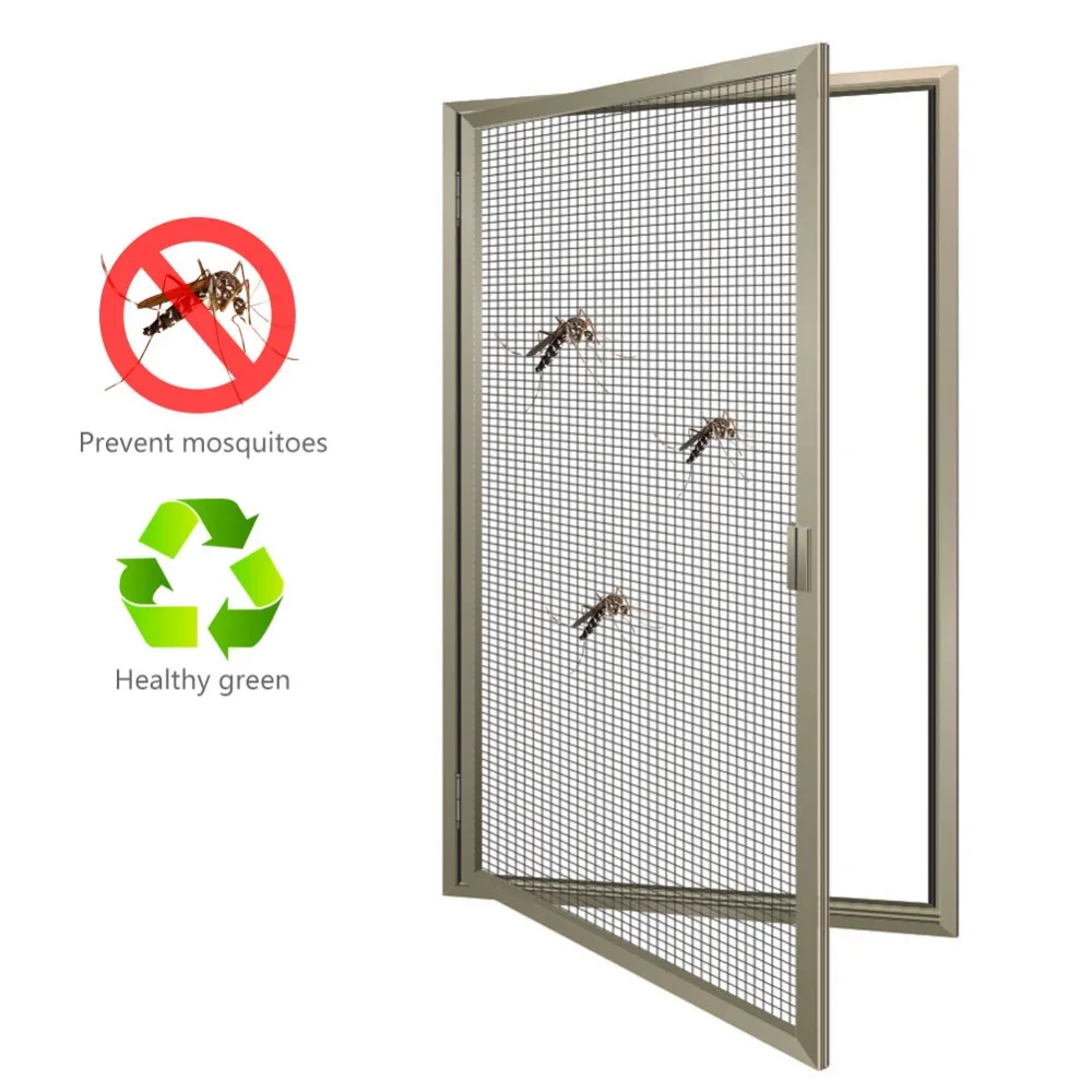 5*200cm Summer Window door Screen Patch Repair kit Anti-mosquito Strong adhesive mesh Mosquito Netting Patch Repair Broken Holes