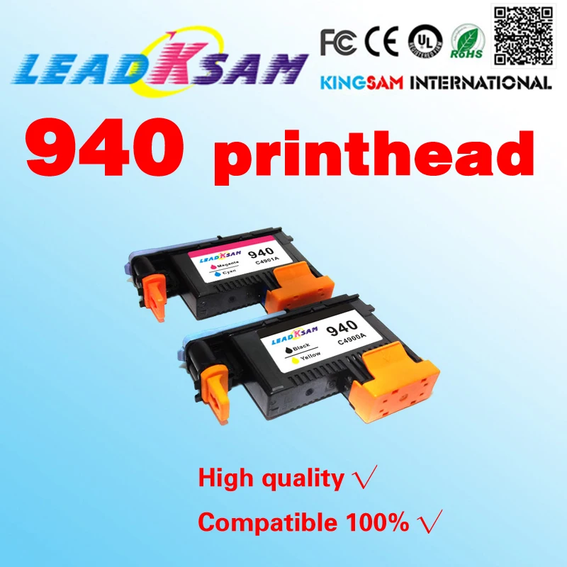 LEADKSAM совместимый для hp940 печатающая головка 940 C4900A C4901A officejet pro 8000 8500 8500A plus
