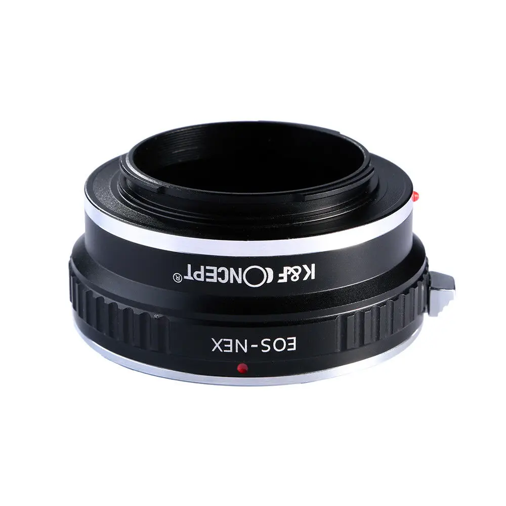 K & F Concept адаптер для Canon EOS EF mount lens Sony NEX 7 6 5R 5T A5000 A5100 A6000 A6300 A6400 A6500 A7 A7II A7R A73